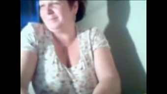 Older Woman Exposes Her Breasts On Webcam-Part 2