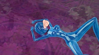 감각적인 3d 헨타이 게임에서 머디 미녀